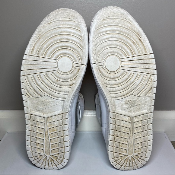 Nike Air Jordan 1 Retro Mid Pure Money Shoes Men’s 11 White Sneakers 554724-105 - Picture 12 of 16